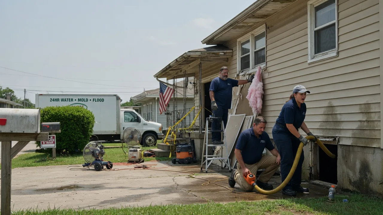 Water Damage Repair in Huntersville, NC near me